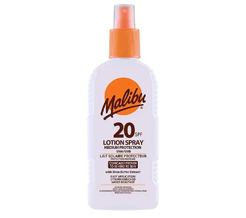 Image of Malibu Sun Lotion Spray SPF20